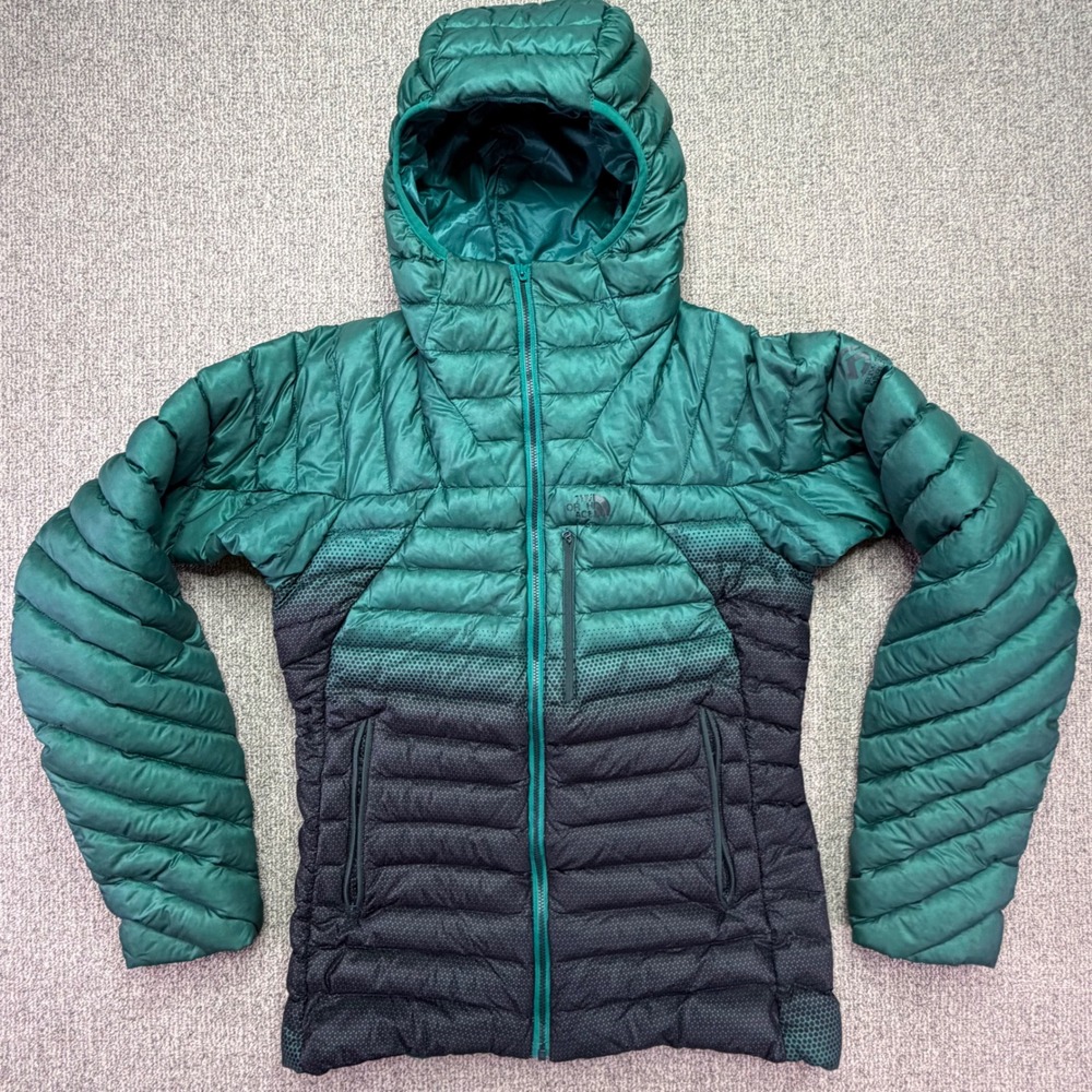 The North Face Summit Series L3 50/50 Down Puffer Jacket Green Womens Small